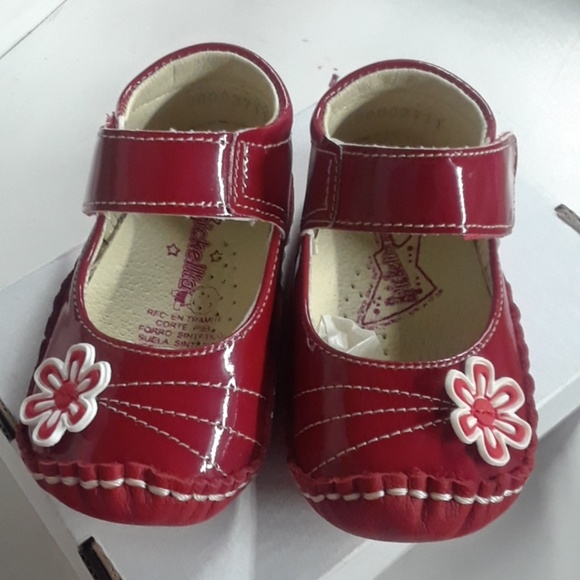 Baby shoes leather hand made import. - Picture 2 of 3